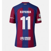 Barcelona Raphinha Belloli #11 Replica Home Shirt 2023-24 Short Sleeve